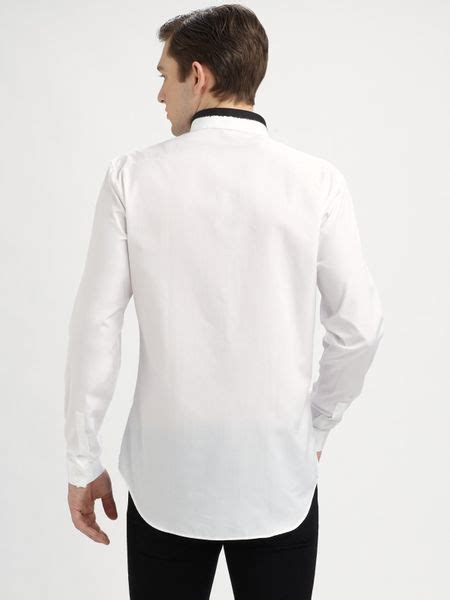 I found the Dior Homme Reverse Collar shirt I was looking for